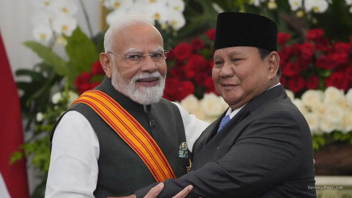 Prabowo Anugerahi Penghargaan Paling Bergengsi untuk PM India