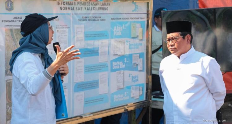 Pramono Bentuk Posko Anticalo Tanah untuk Normalisasi Ciliwung