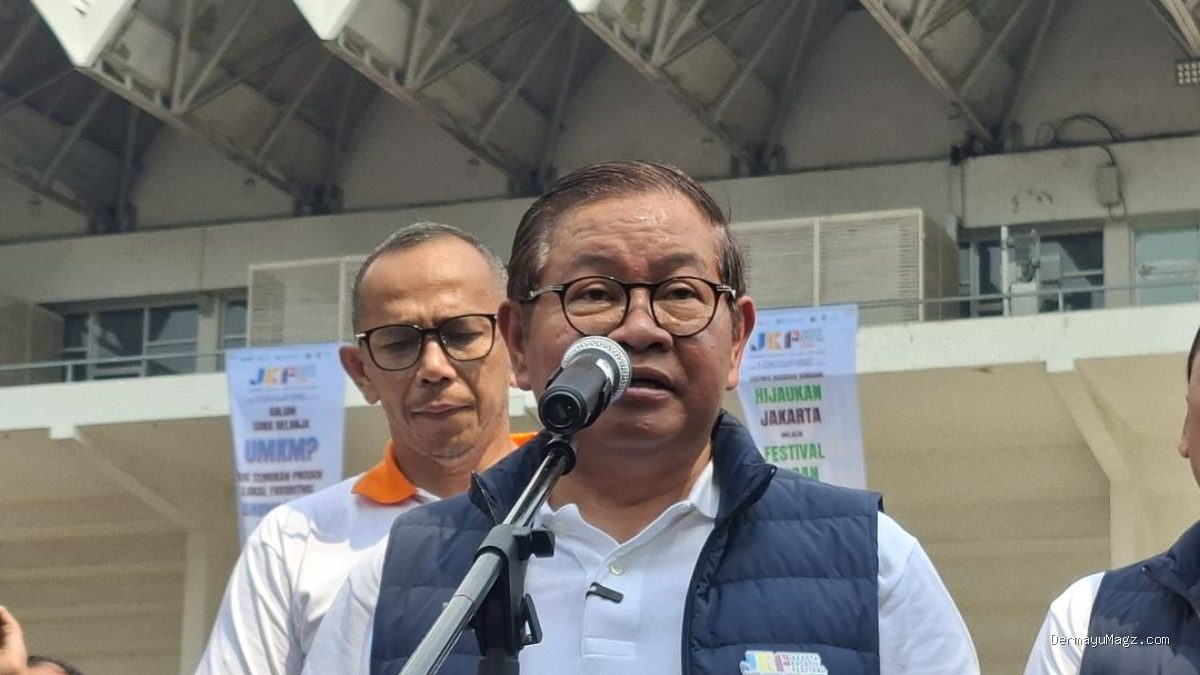 Pramono Ungkap Desain Jembatan Gembok Cinta di Rasuna Said