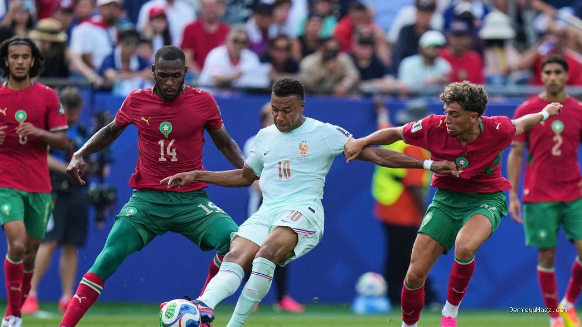 Prancis vs Maroko: Perjuangan Les Bleus Berbuah Manis