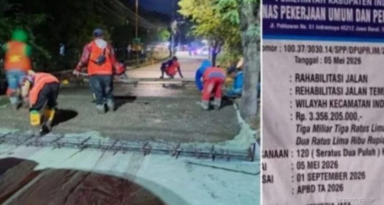 Proyek Jalan Tembaga Rp 3,35 Milyar: Kualitas Beton Dipertanyakan!