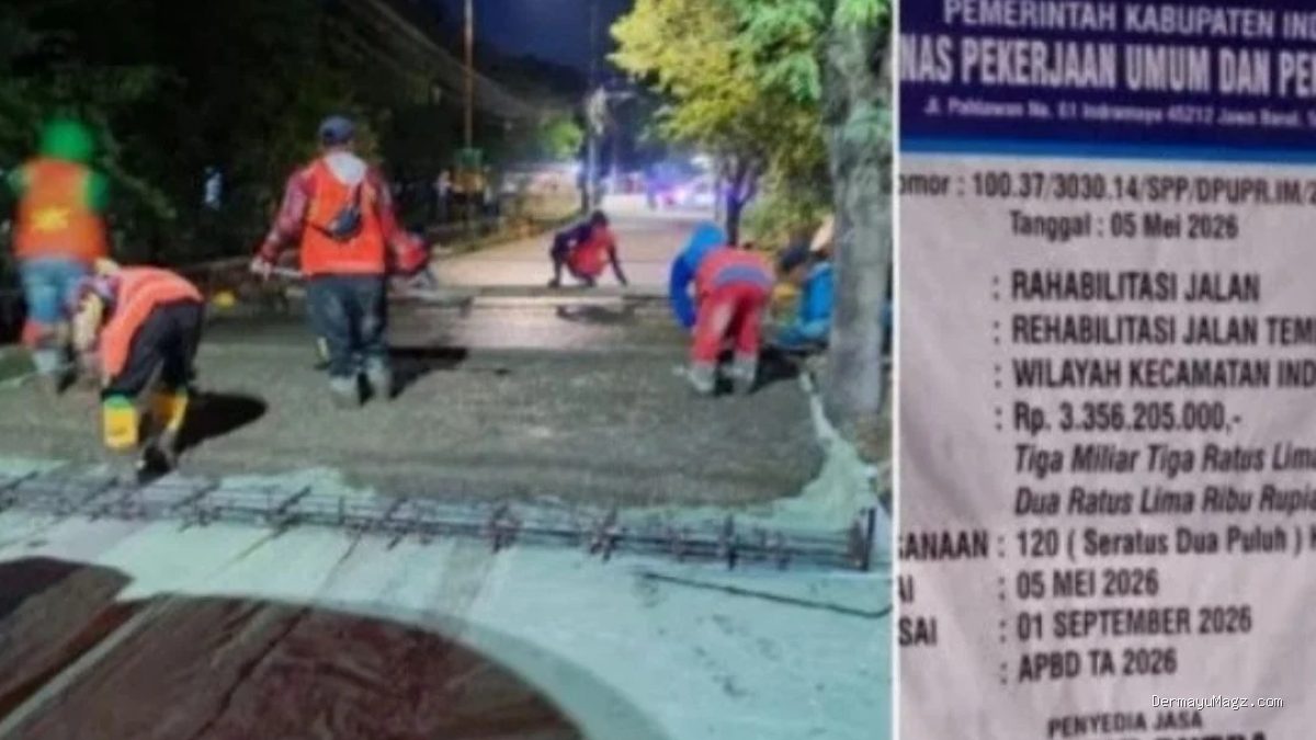Proyek Jalan Tembaga Rp 3,35 Milyar: Kualitas Beton Dipertanyakan!