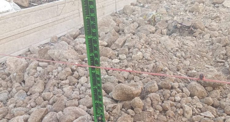 Proyek Rabat Beton Dana Desa Tahap 1 Diduga Disunat, Warga Geram
