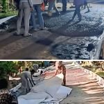 Proyek Rabat Beton Temiyang Tanpa Alas Plastik: Warga Sorot Dugaan Tabrak RAB