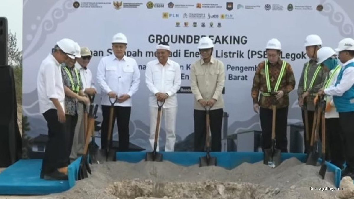PSEL Legok Nangka Resmi Dibangun, Siap Olah 2.000 Ton Sampah
