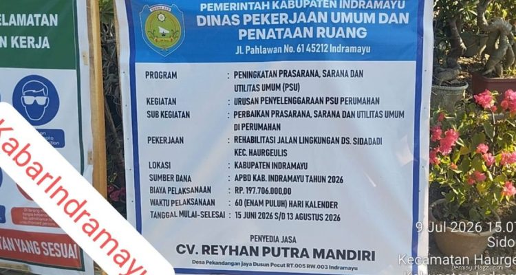 PSU Haurgeulis: Warga Sidadadi Soroti Jalan Berlubang & Ketebalan Minim