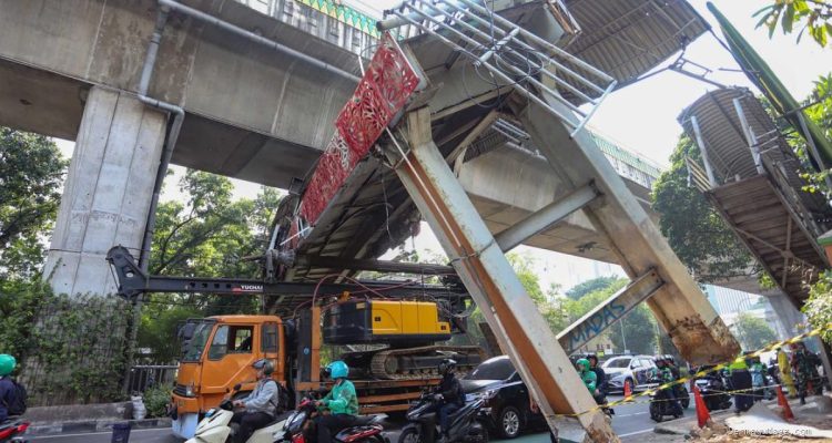 Rincian Biaya Pembangunan Kembali JPO Tendean