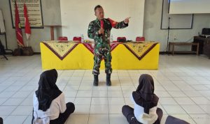 Sertu Muntaka Bekali 25 Anggota Paskibra Sukra Wawasan Kebangsaan
