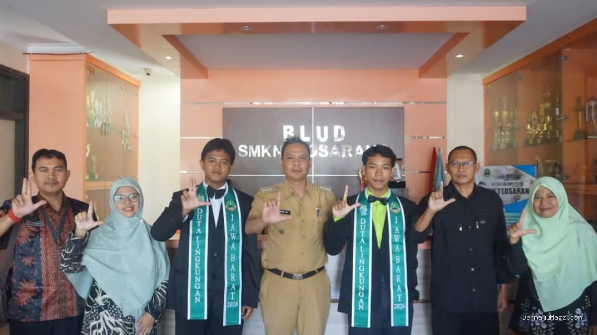 SMKN 1 Losarang Indramayu Masuk Top 30 Duta Lingkungan Jabar