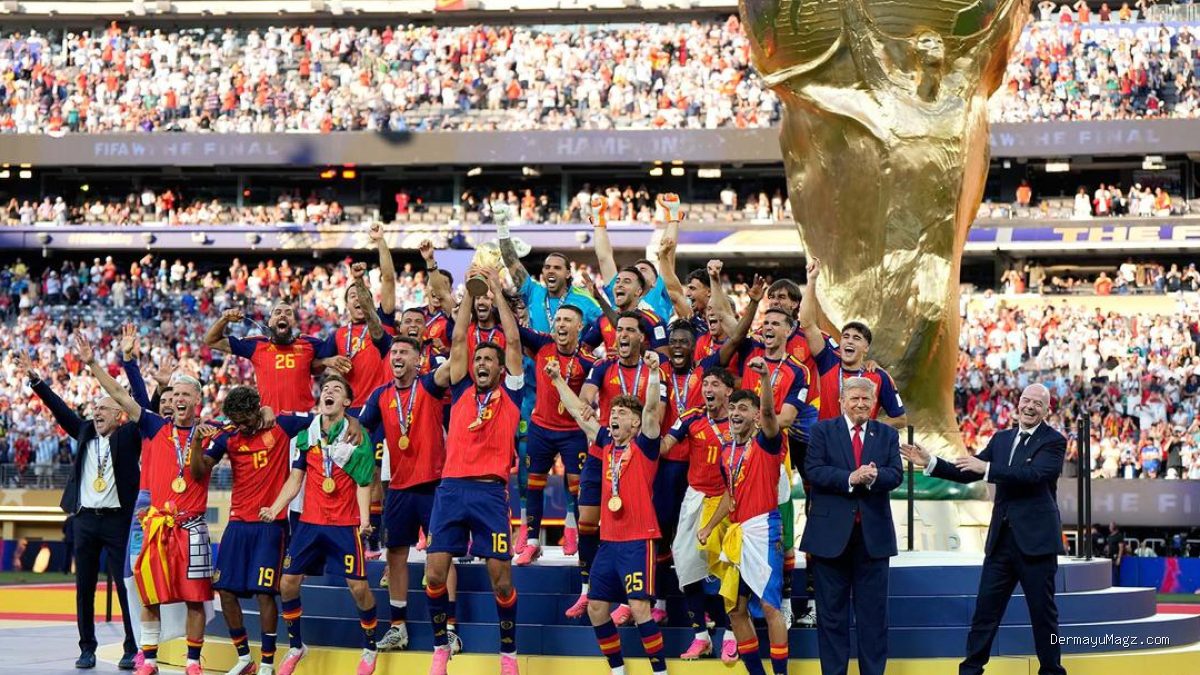 Spanyol Juara Piala Dunia 2026, Torehkan Sejarah Sebagai Peraih Cincin FIFA Perdana