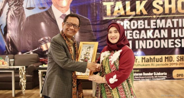 Talk Show Mahfud MD: Wakil Wali Kota Tegaskan Komitmen Penegakan Hukum