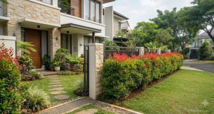 Tanaman Hias Depan Pagar yang Membuat Rumah Makin Estetik