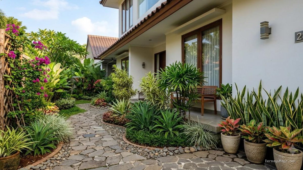Tanaman Penyerap Panas untuk Samping Rumah yang Mudah Dirawat dan Mempercantik Tampilan