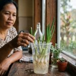 Tips Menanam Kembali Daun Bawang di Gelas Plastik Bekas, Sisa Dapur Jadi Tanaman Baru