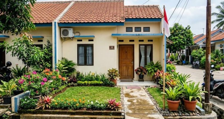 Tips Menata Taman Depan Rumah Subsidi Tipe 21 dan 36 agar Terasa Asri