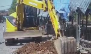 Transformasi Infrastruktur Pasar Terisi: Drainase Jalan Dikebut