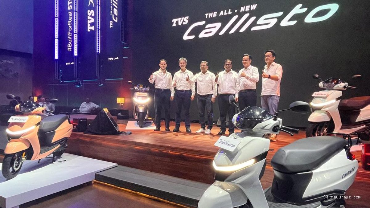 TVS Hadirkan Skutik 110 Cc dengan Fitur Langka