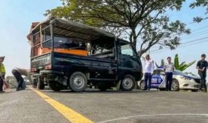U-Turn Ilegal Pantura Indramayu Ditutup Polisi Pasca Kecelakaan Maut
