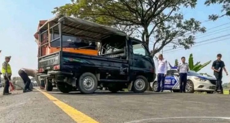 U-Turn Ilegal Pantura Indramayu Ditutup Polisi Pasca Kecelakaan Maut