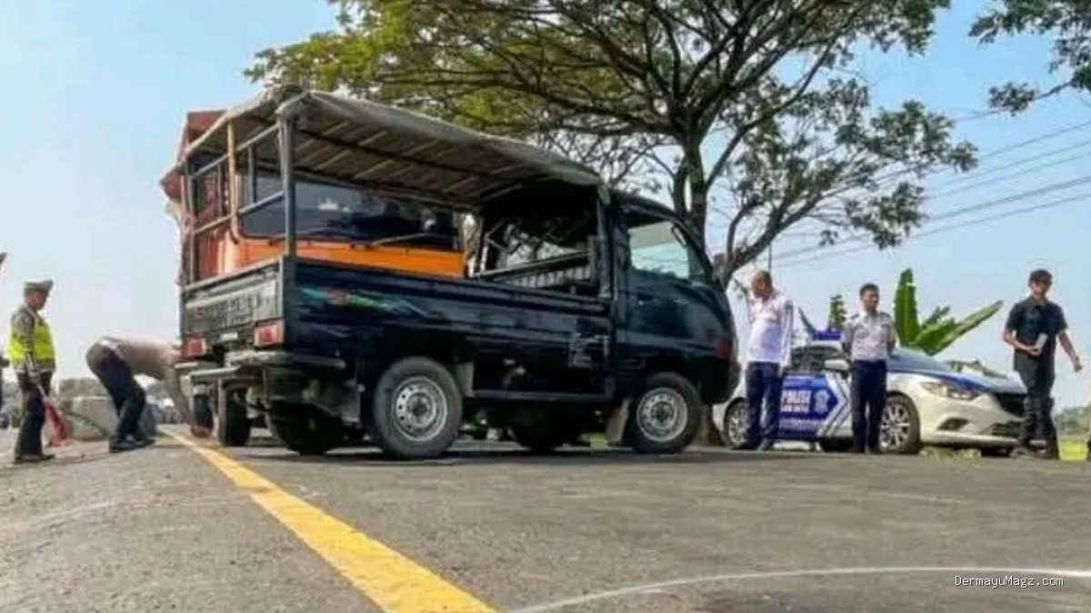 U-Turn Ilegal Pantura Indramayu Ditutup Polisi Pasca Kecelakaan Maut