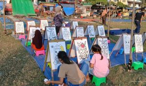 Wahana Melukis Styrofoam Haurgeulis: Magnet Wisata Seni Balita Hingga Lansia