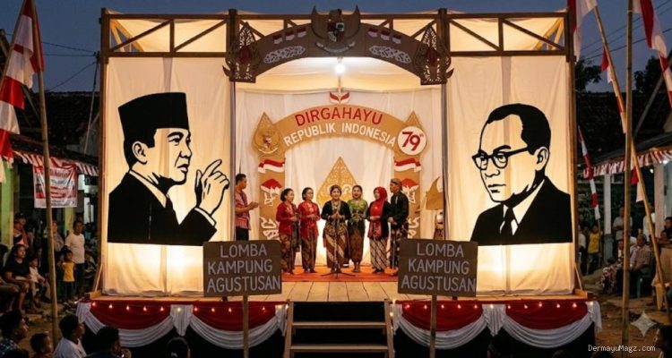 12 Ide Dekorasi Panggung Agustusan dari Kardus, Kreatif & Hemat