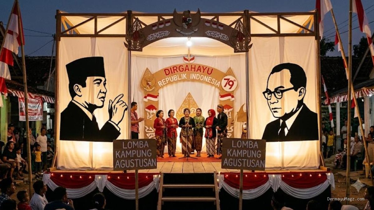 12 Ide Dekorasi Panggung Agustusan dari Kardus, Kreatif & Hemat