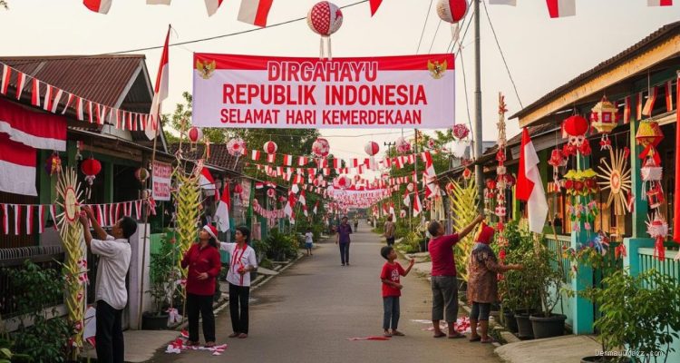 25 Ide Dekorasi Jalan Kampung 17 Agustus, Warga Pasti Bangga!