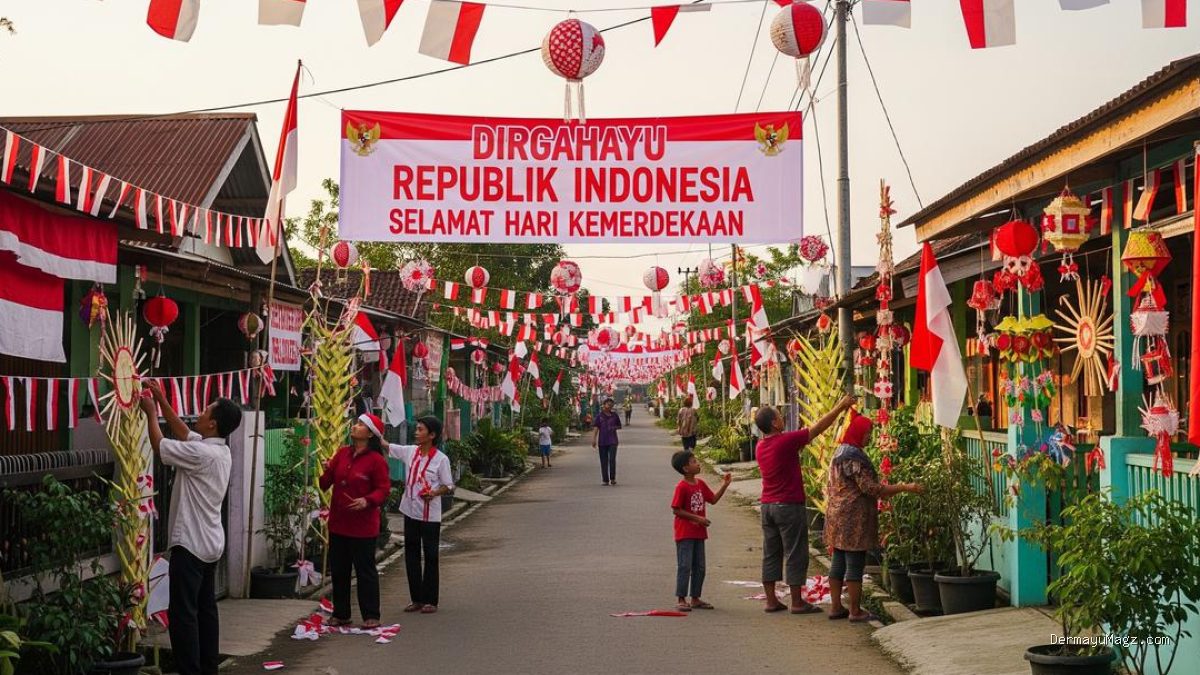 25 Ide Dekorasi Jalan Kampung 17 Agustus, Warga Pasti Bangga!