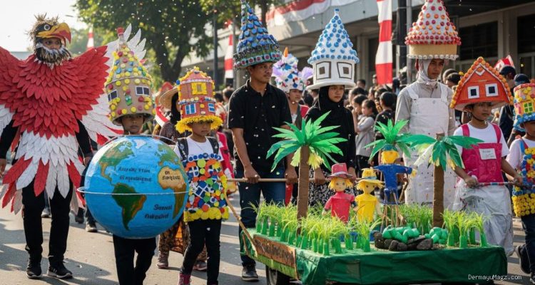 25 Ide Karnaval 17 Agustus Hemat dari Barang Bekas, Kreatif!