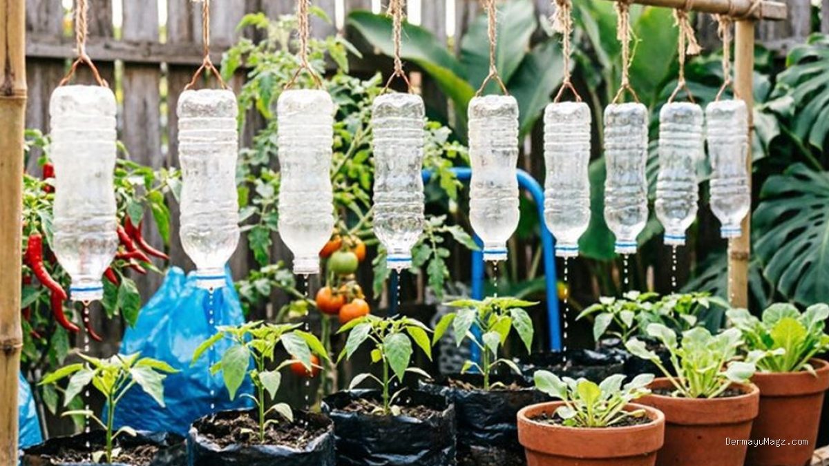 6 Cara Praktis Membuat Penyiram Tanaman Tetes dari Botol Bekas