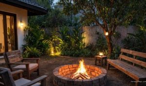 6 Inspirasi Fire Pit Halaman Rumah Agar Santai Makin Estetik