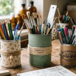 8 Ide Kreatif Tempat Alat Tulis dari Kaleng Bekas, Mudah Dibuat!
