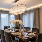 9 Model Lampu Gantung Ruang Makan Elegan, Interior Auto Mewah