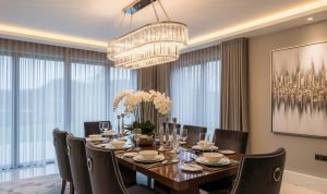 9 Model Lampu Gantung Ruang Makan Elegan, Interior Auto Mewah