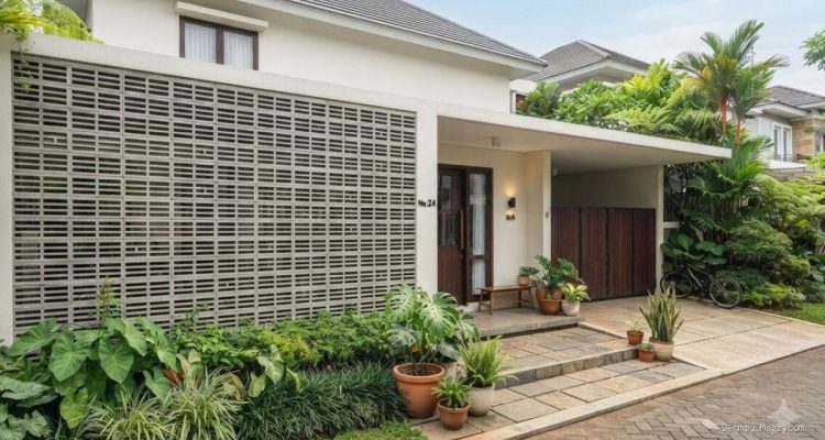 9 Tips Pilih Motif Roster Agar Fasad Rumah Tampil Modern dan Estetik