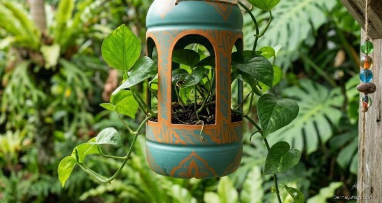 DIY Pot Lentera dari Botol Plastik: Ubah Sampah Jadi Dekorasi Taman