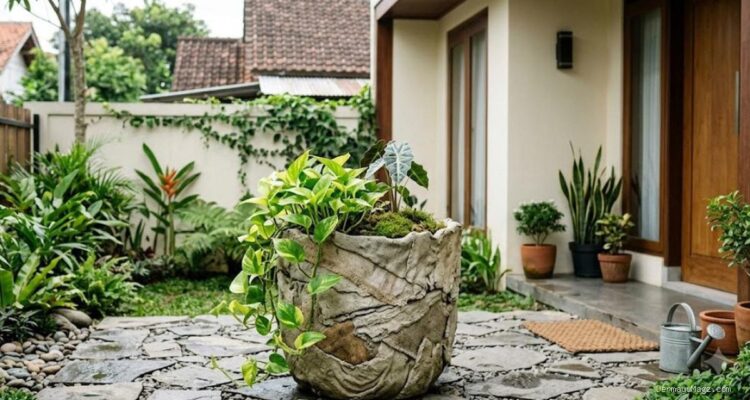 DIY Pot Semen dari Kain Bekas, Cara Mudah dan Hemat Biaya
