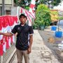 HUT RI ke-81: Omzet Pedagang Bendera di Haurgeulis Anjlok