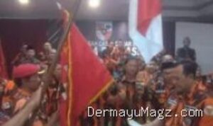 Indramayu Muscablub Pemuda Pancasila Indramayu, R. Listio Wimana (Tio) Resmi Nahkodai MPC Periode 2026-2030 9 Agustus 2026, 17:49 WIB