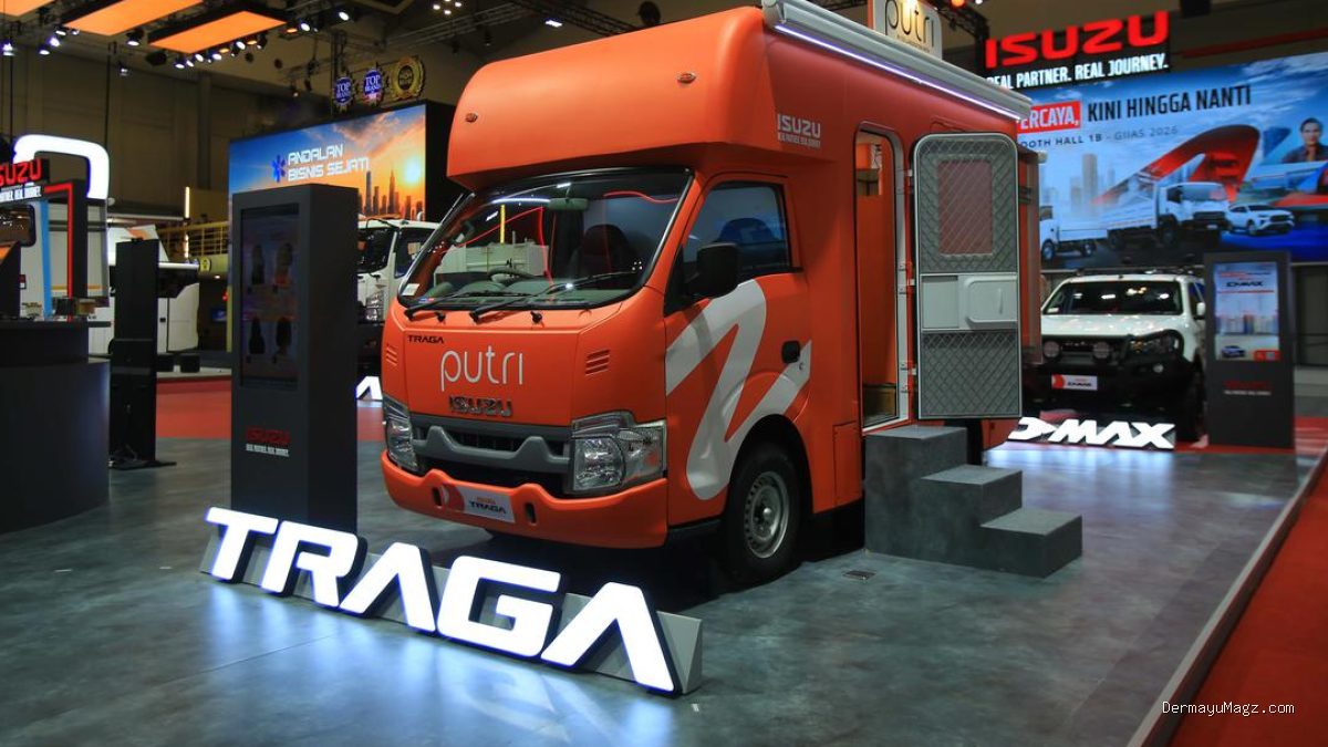 Isuzu TRAGA Jadi Mobile Beauty Salon Unik di GIIAS 2026