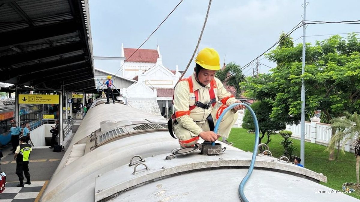 KAI Daop 3 Cirebon Optimalkan Fasilitas Air Demi Kenyamanan Penumpang