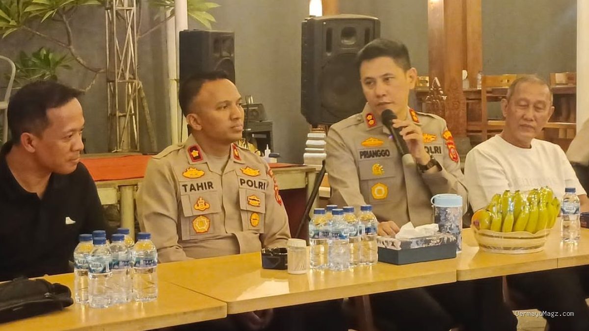 Kapolres Indramayu Jalin Sinergitas, Gelar Silaturahmi Bersama Wartawan