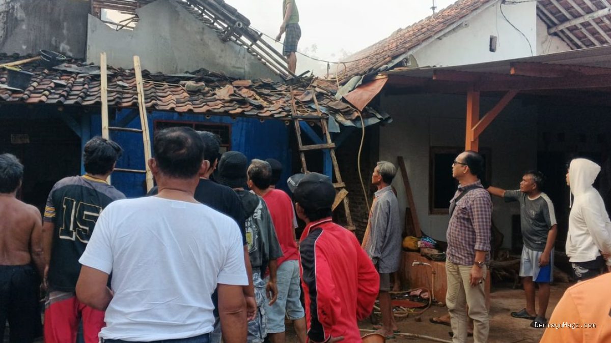Kebakaran Rumah di Haurgeulis Indramayu Akibat Lupa Matikan Kompor