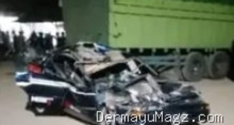 Kecelakaan Maut Sedan vs Truk Fuso di Pilangsari Indramayu, 2 Korban Dilarikan ke RS