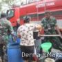 Kemarau Indramayu Makin Parah, TNI dan BPBD Bantu Warga Krangkeng
