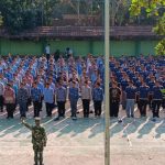 Koramil 1615/Haurgeulis Tanamkan Panca Waluya di SMK PGRI Gantar