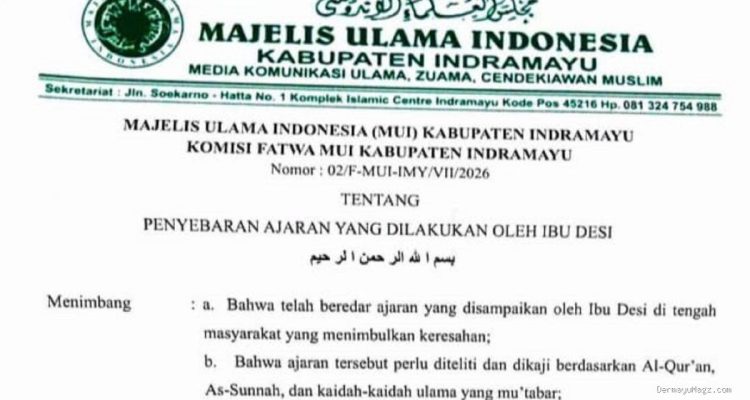 MUI Indramayu Nyatakan Ajaran Ibu Desi Menyimpang dari Syariat Islam