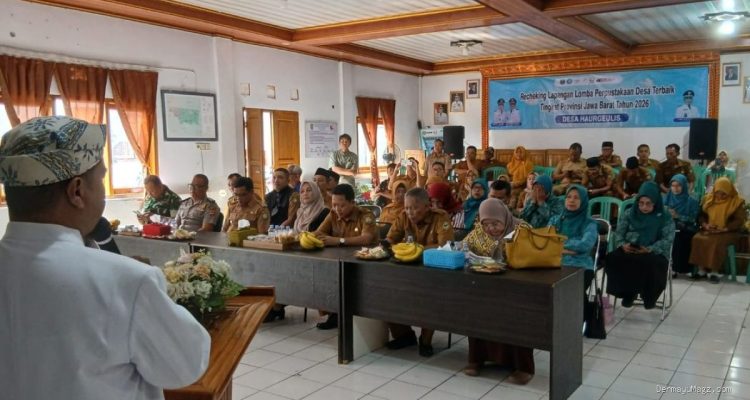 Perpustakaan Desa Haurgeulis Rechecking, Optimis Juara Jawa Barat