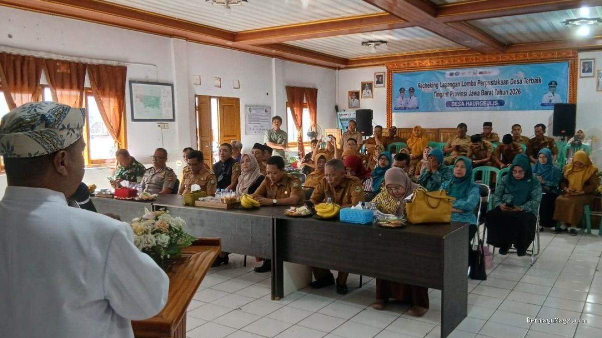 Perpustakaan Desa Haurgeulis Rechecking, Optimis Juara Jawa Barat